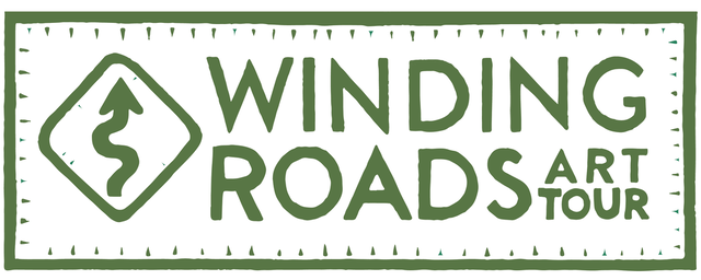 Winding Roads Art Tour logo